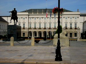 Presidents Palace Warsaw Poland