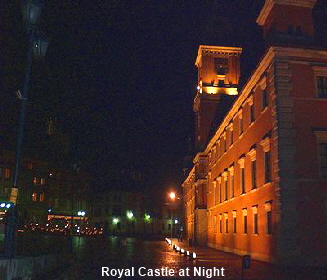 Royal Castle at Night